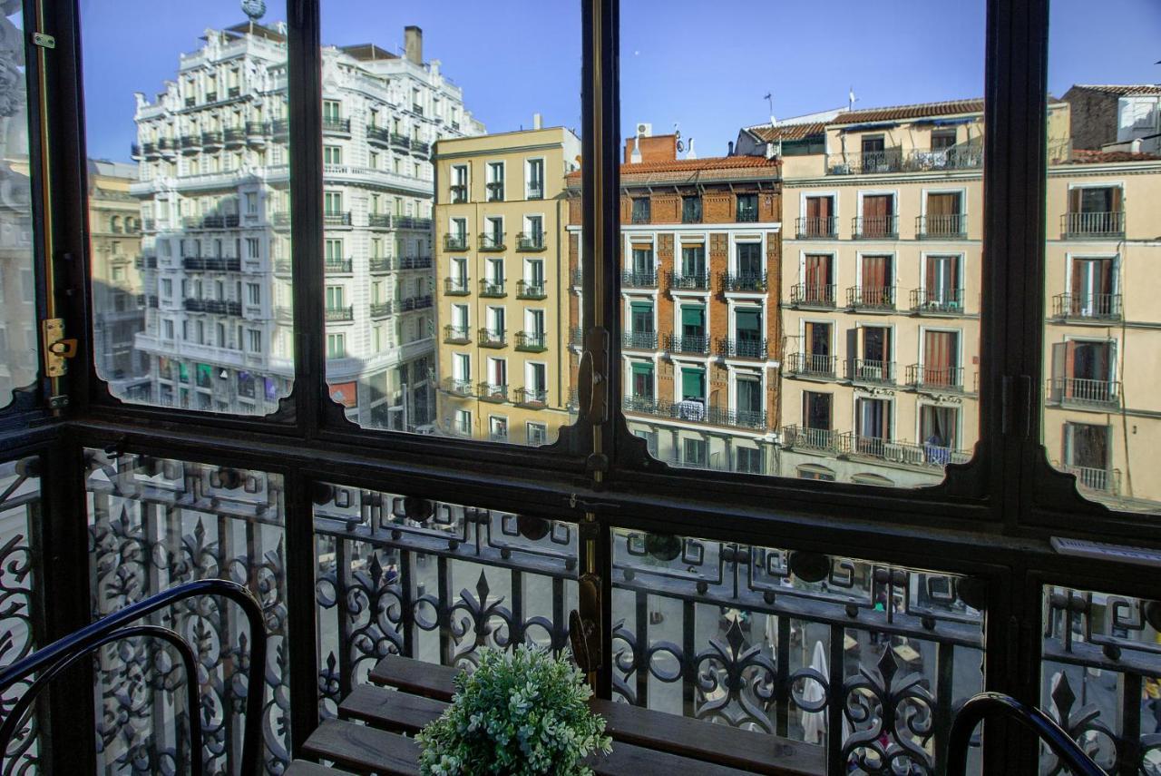 Charming Elegant Gran Via Apartment Madrid Exterior photo